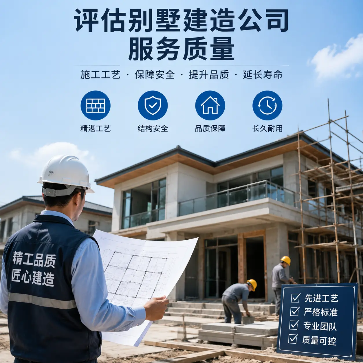 如何评估 惠水 别墅建造公司的服务质量?
