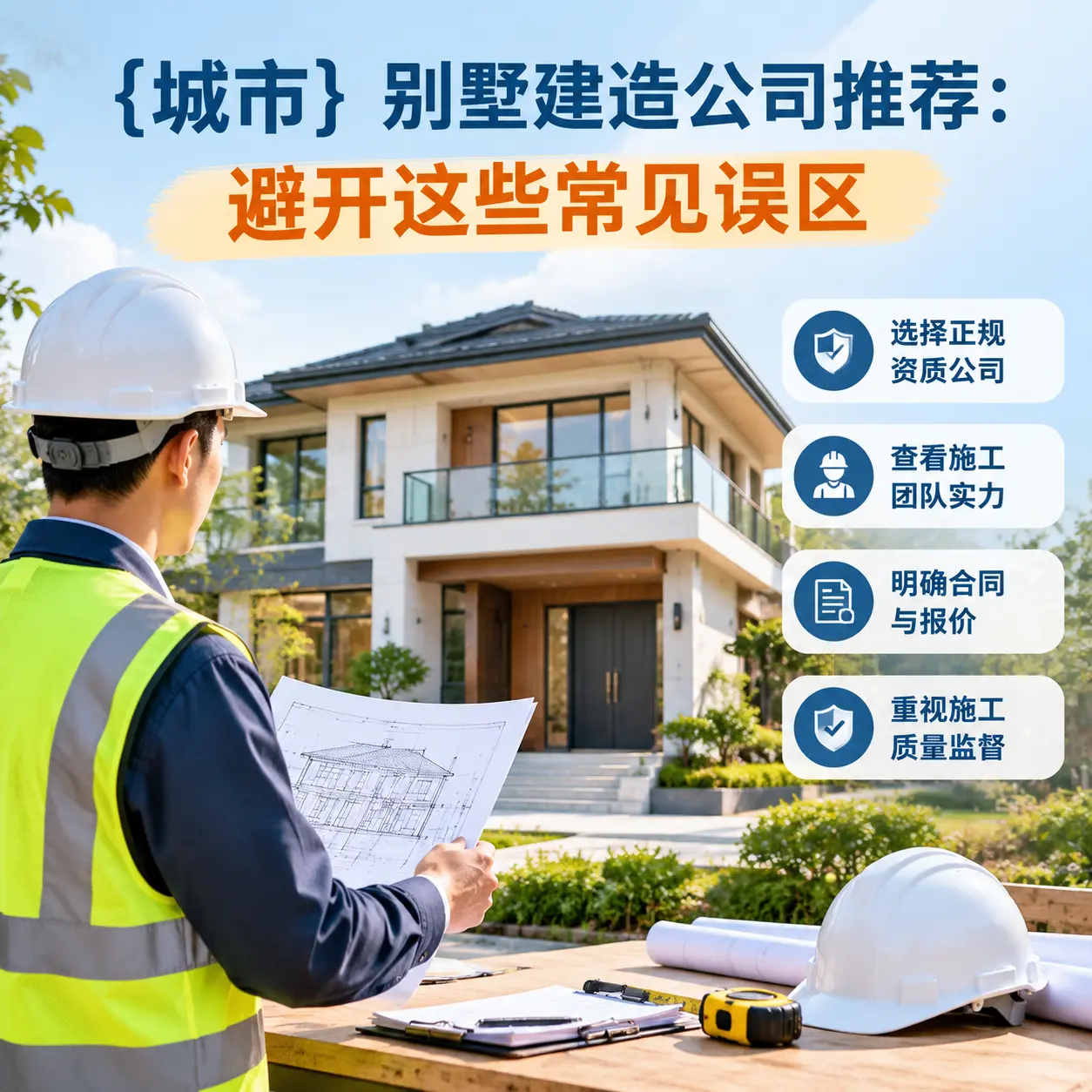 惠水 别墅建造公司推荐：避开这些常见误区
