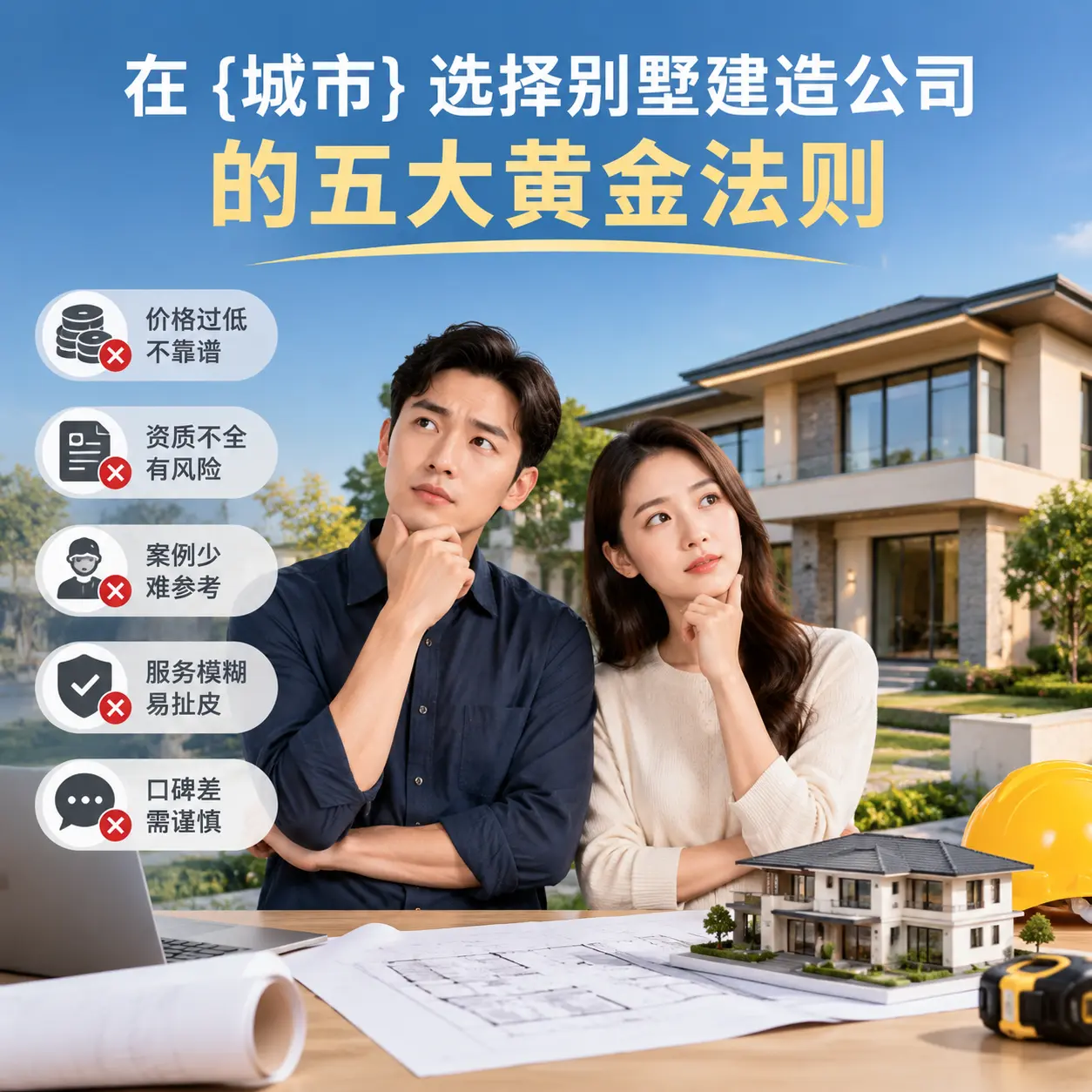 在 惠水 选择别墅建造公司的五大黄金法则