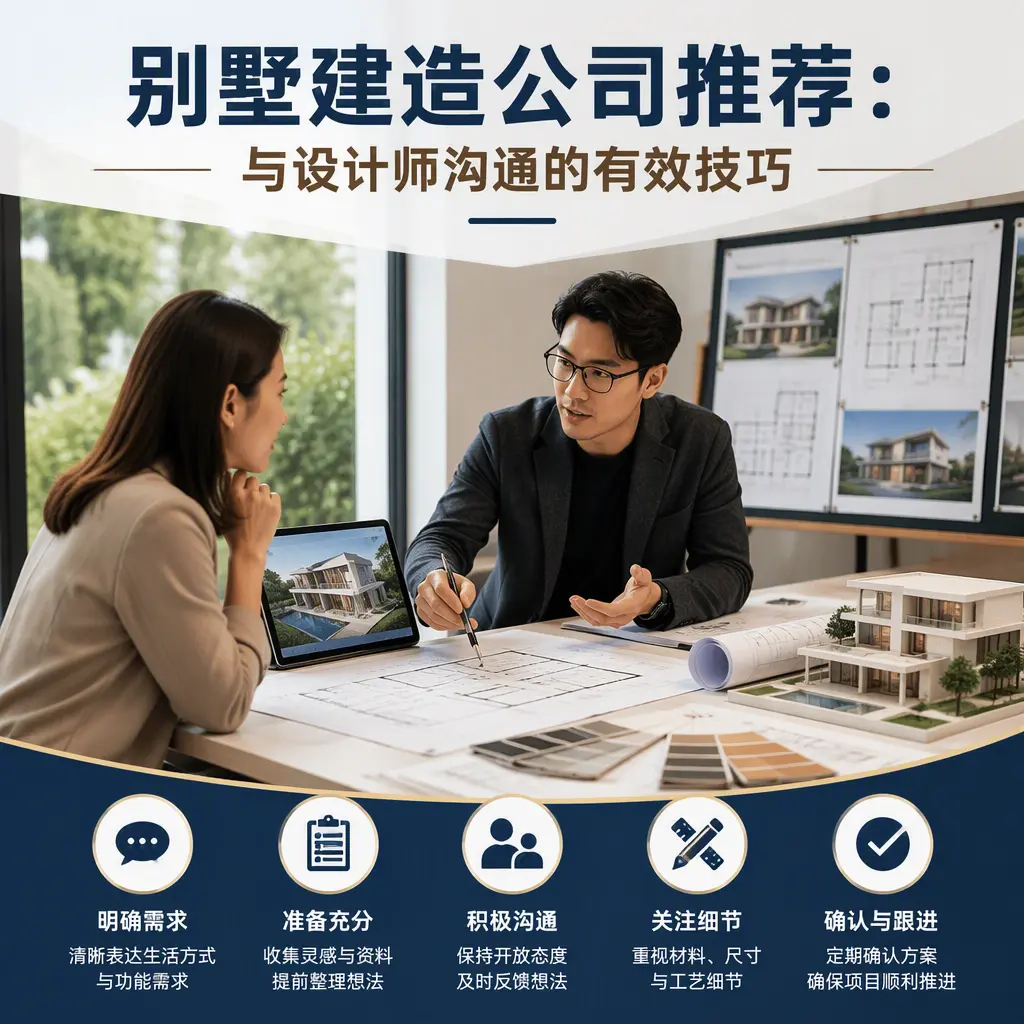 别墅建造公司推荐：与设计师沟通的有效技巧在 惠水