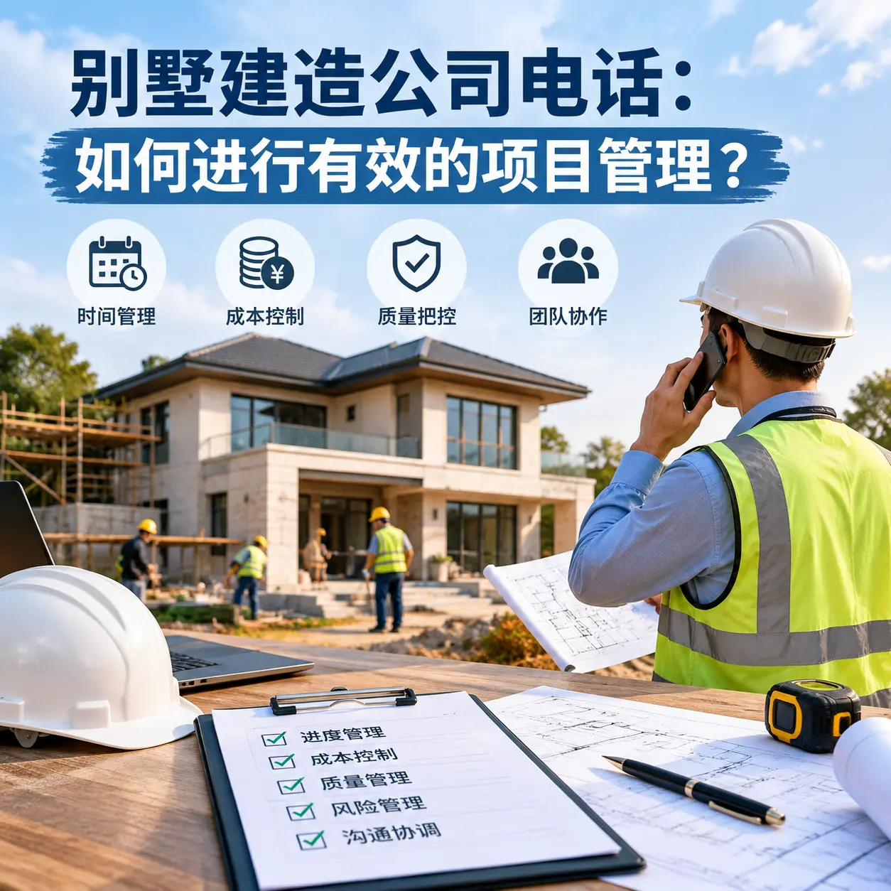别墅建造公司电话:如何进行有效的项目管理?