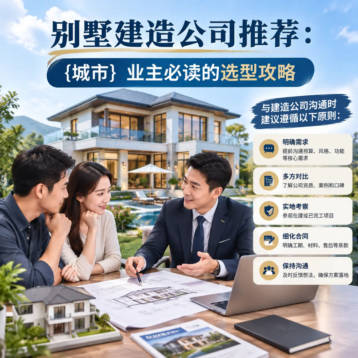 别墅建造公司推荐: 惠水 业主必读的选型攻略