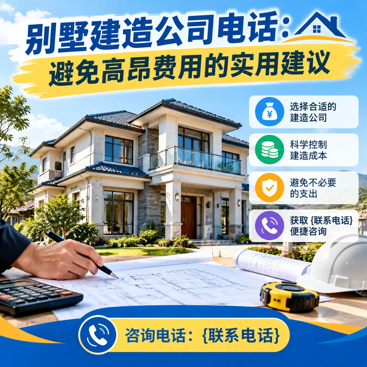 惠水别墅建造公司电话：避免高昂费用的实用建议