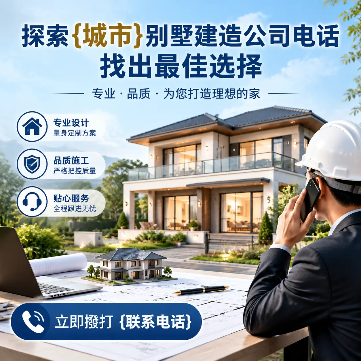 探索惠水别墅建造公司电话,找出最佳选择