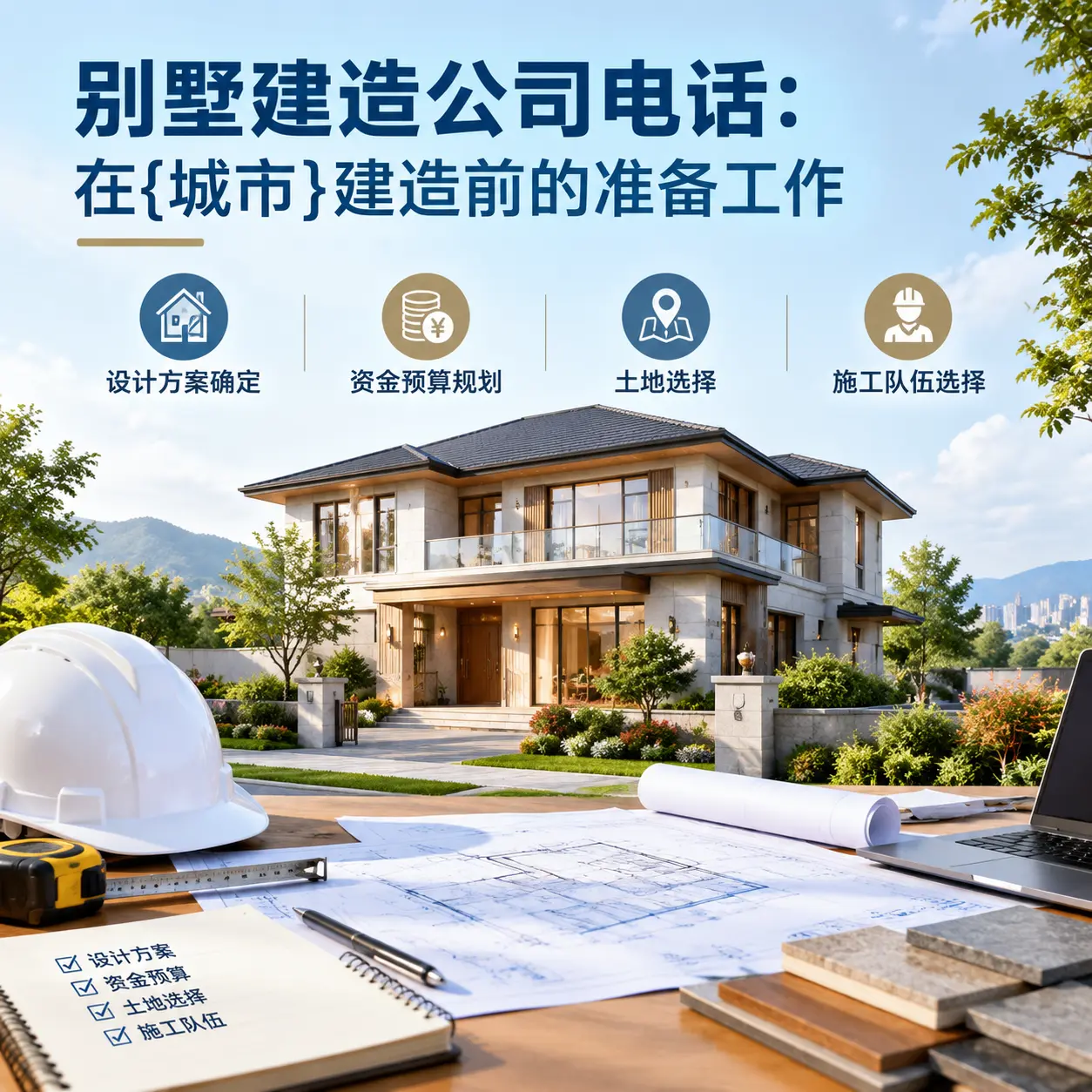 别墅建造公司电话:在惠水建造前的准备工作