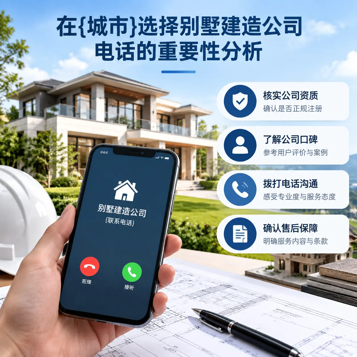 在惠水选择别墅建造公司电话的重要性分析