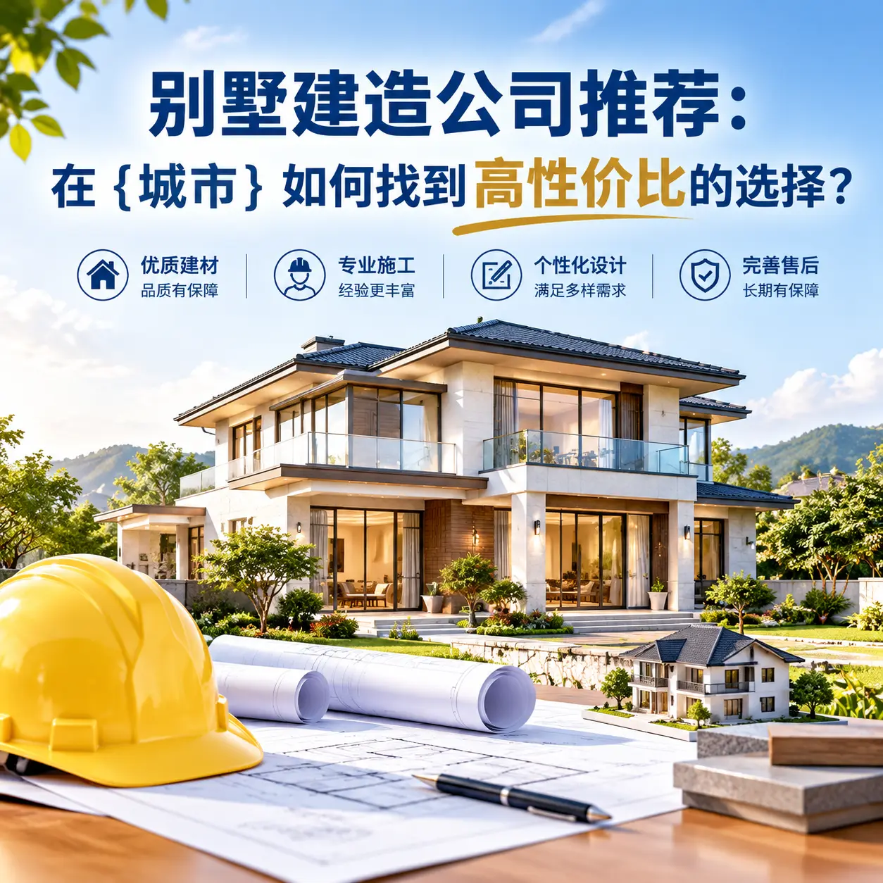 别墅建造公司推荐：在 惠水 如何找到高性价比的选择？