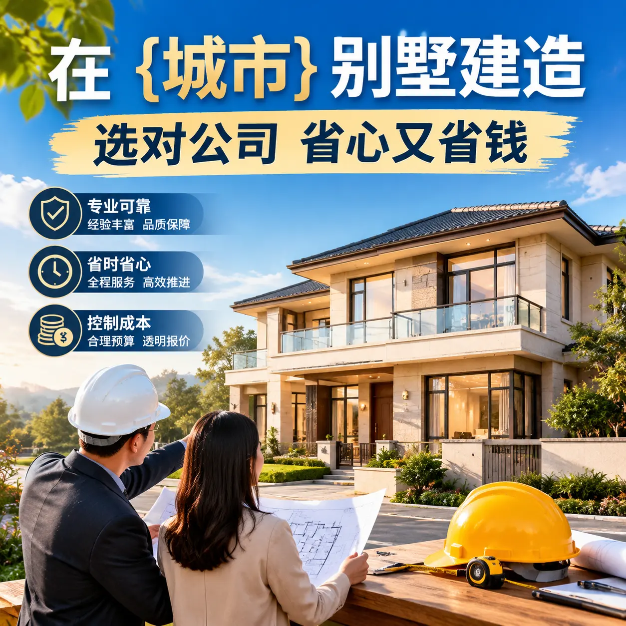 在 惠水 别墅建造，选对公司省心又省钱