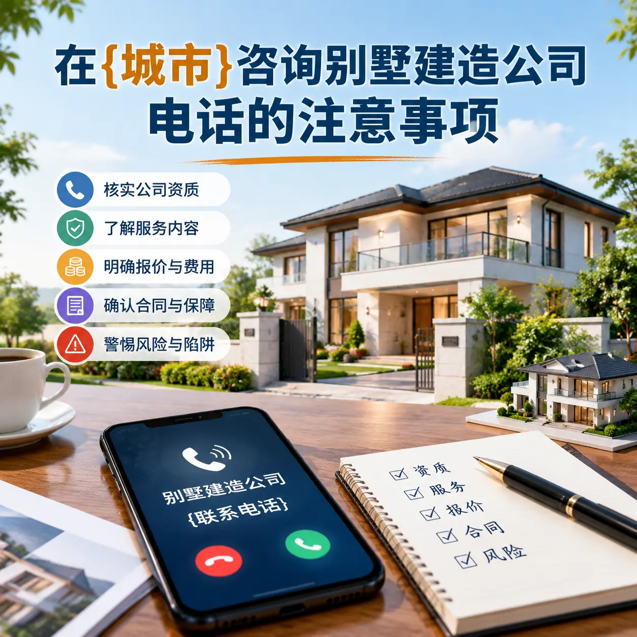 在惠水咨询别墅建造公司电话的注意事项