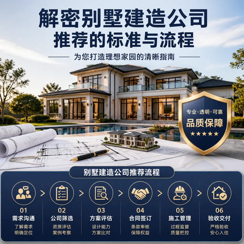解密别墅建造公司推荐的标准与流程在 惠水