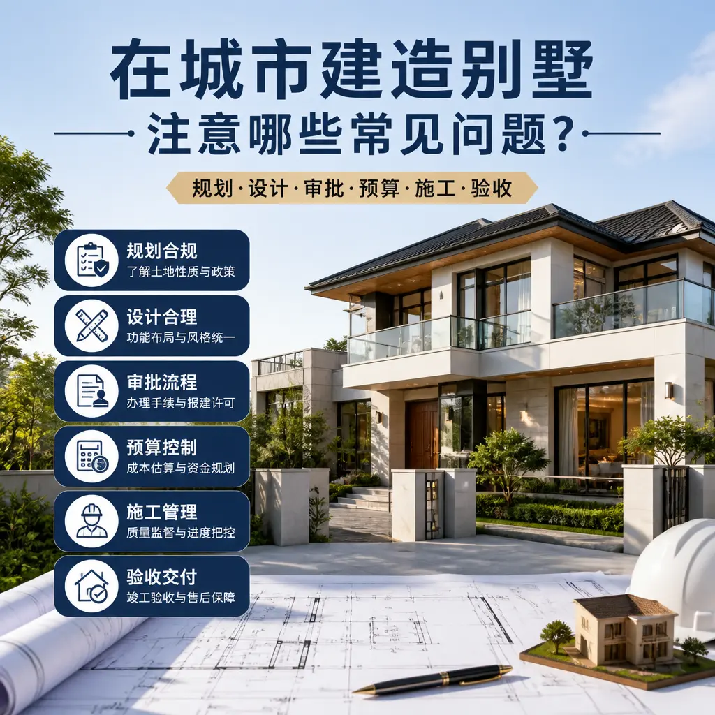 在 惠水 建造别墅，注意哪些常见问题？