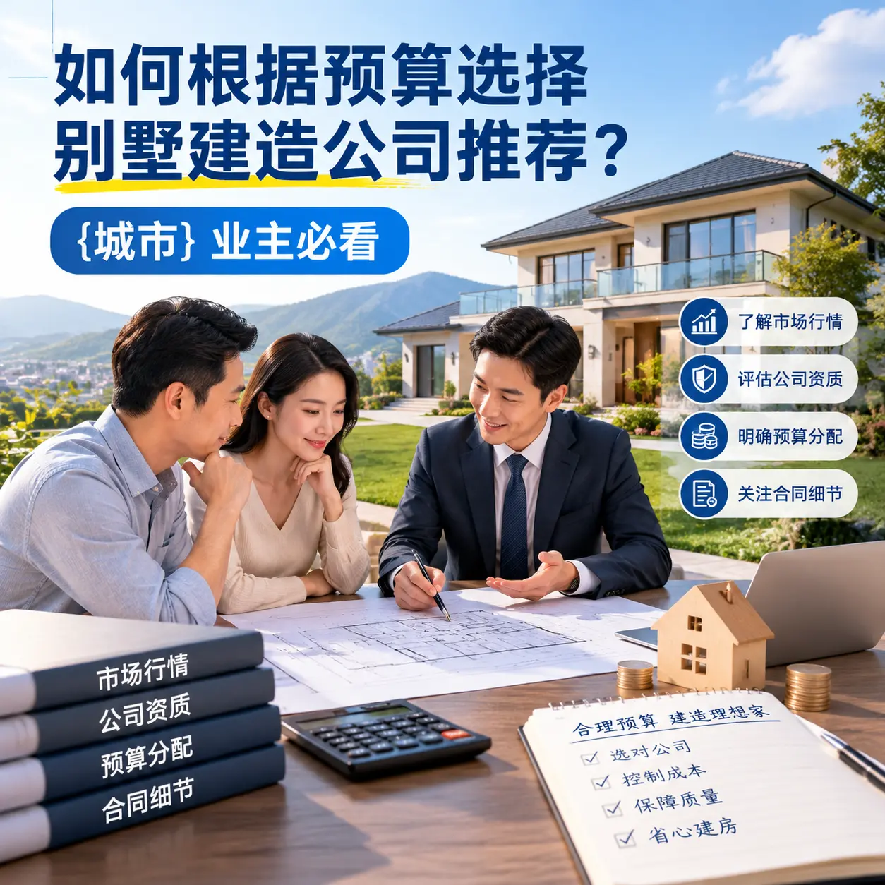 如何根据预算选择别墅建造公司推荐？ 惠水 业主必看