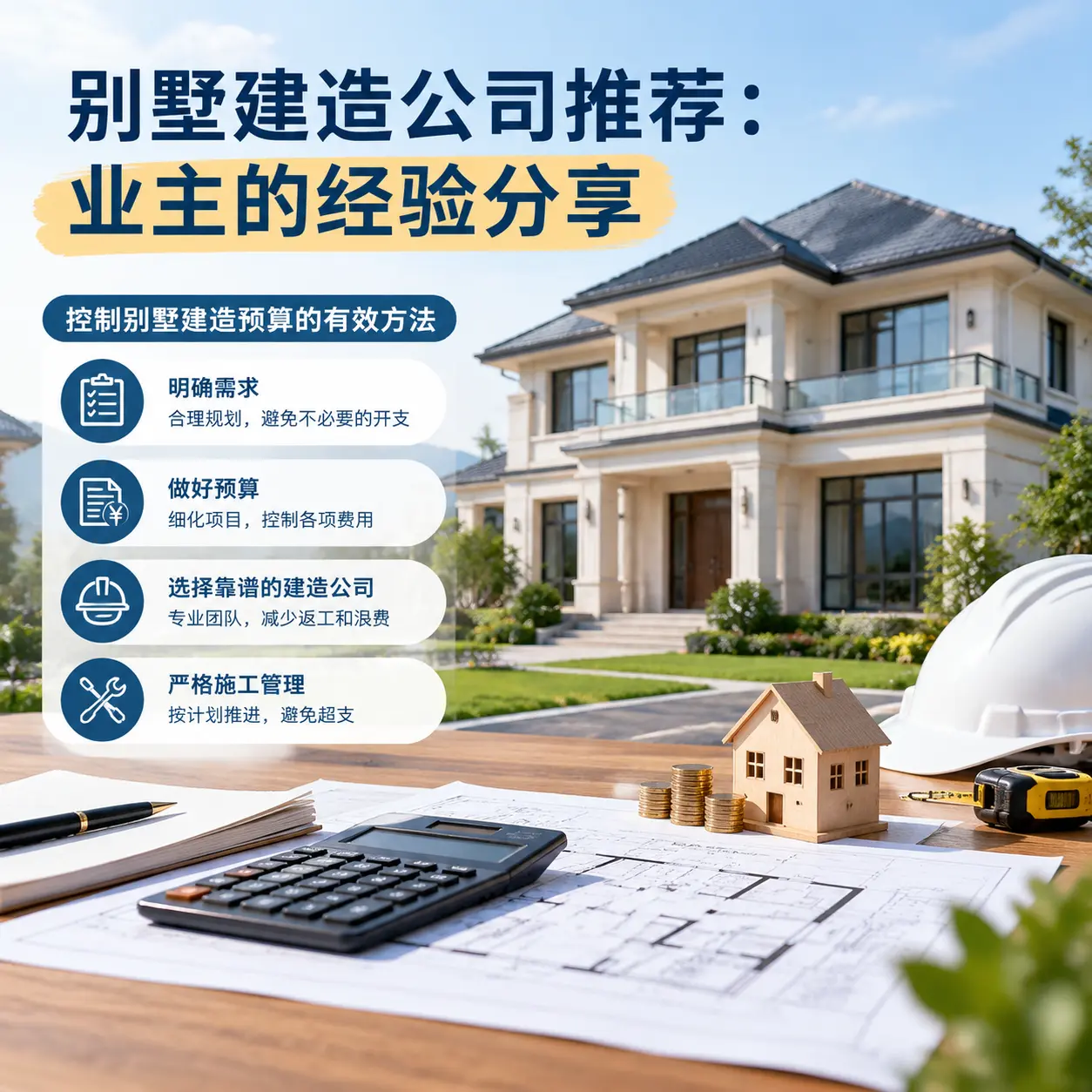 别墅建造公司推荐： 惠水 业主的经验分享